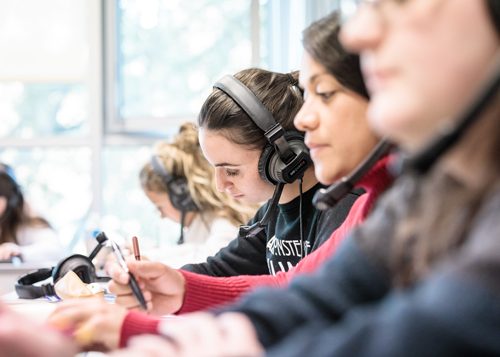 La pratique des langues étrangères